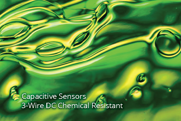Capacitive Sensors 3 Wire DC Chemical Resistant