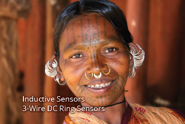 Inductive Sensors 3-Wire DC Ring Sensors